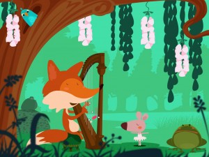 The Fox Harpist